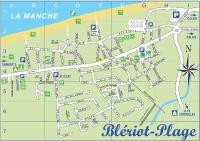 Plan de Blériot-Plage